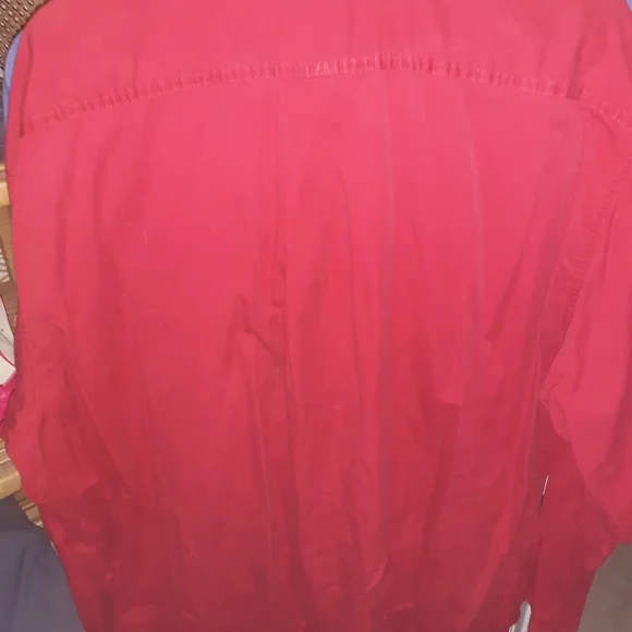 Men's Eddie bauer XXL Red Long sleeve button shirt - Picture 8 of 8